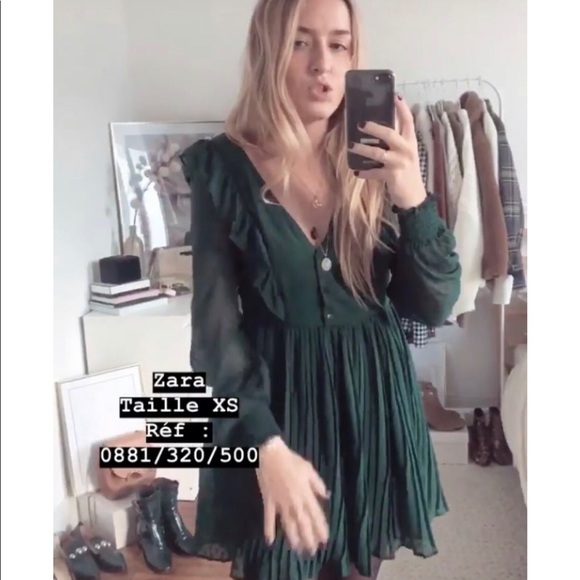 NWT ZARA DOTTED MESH PLAYSUIT JUMPSUIT - Picture 5 of 11